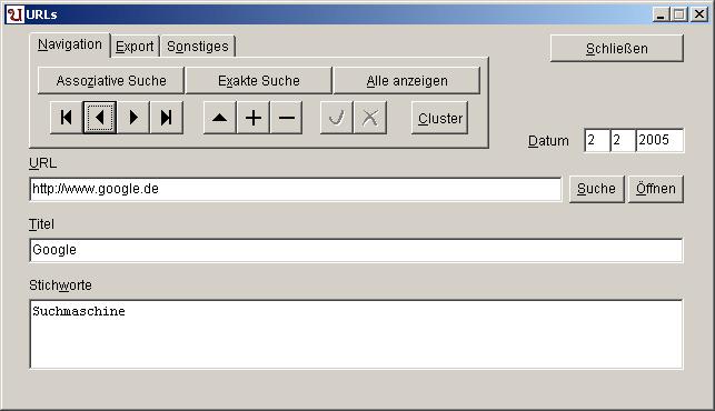 Archiv f&uuml;r Bookmarks